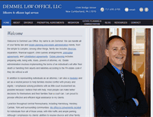 Tablet Screenshot of newcumberlandlawyer.com